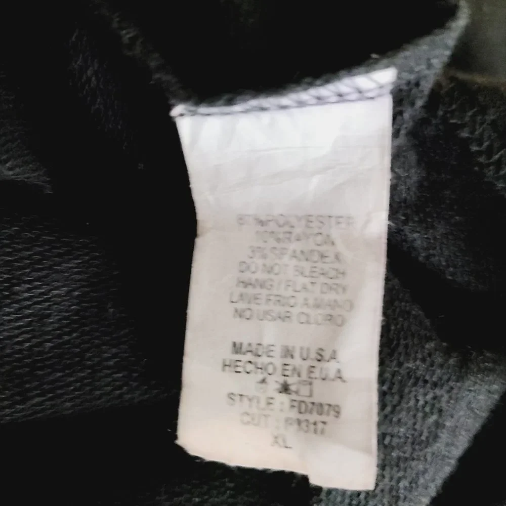 Roolee Nursing Dress XL Black Knit Short Sleeve Pullover Midi Shift - Picture 5 of 5